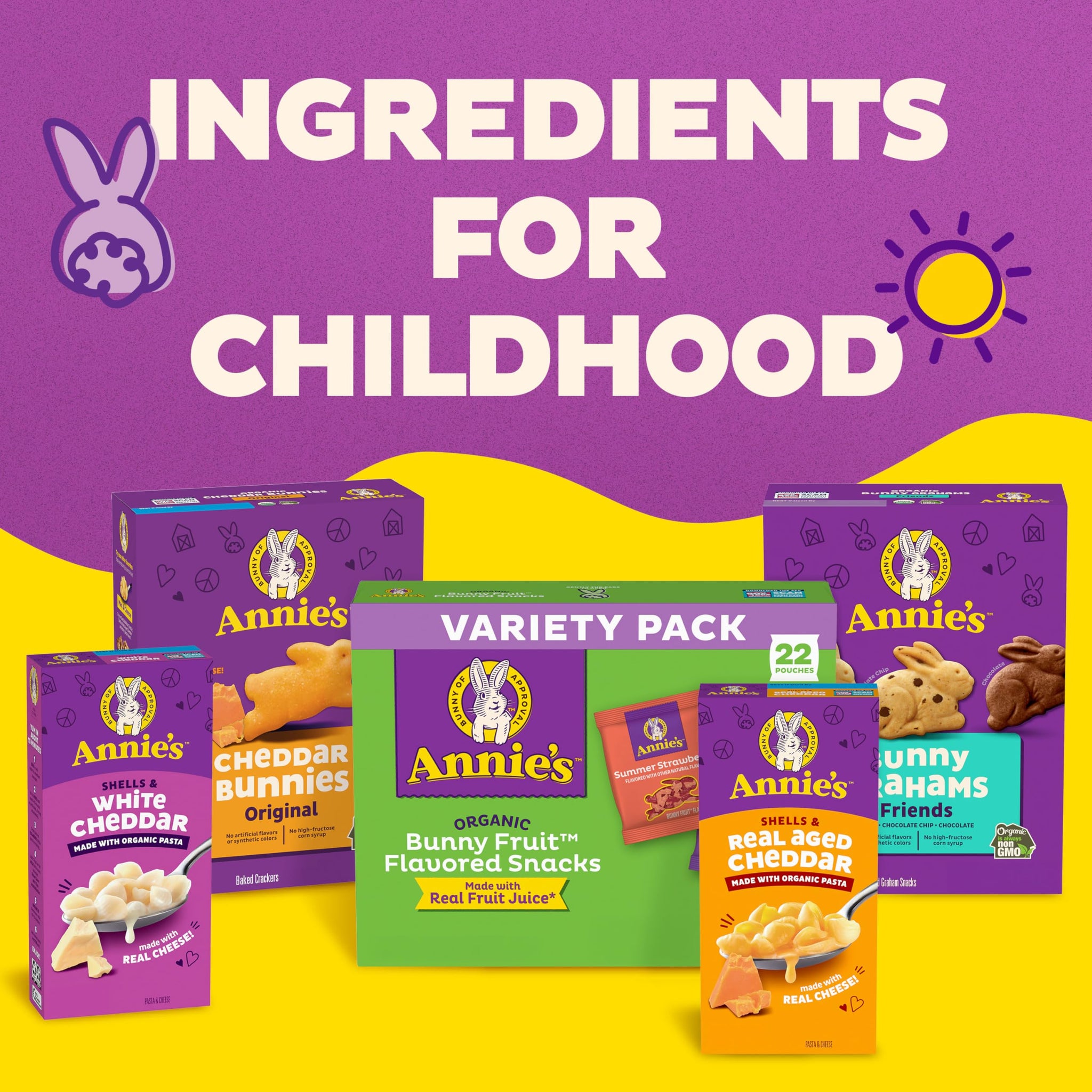 Annie's Organic Cheddar Cheesy Smiles, Baked Corn Puffs, Gluten Free, 4 oz
