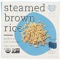 Grain Trust Organic Steamed Brown Rice 3 Count, 30 OZ
