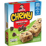 Quaker Chewy Granola Bar Chocolate Chip Granola Bars, 0.84 Oz, 8 Ct