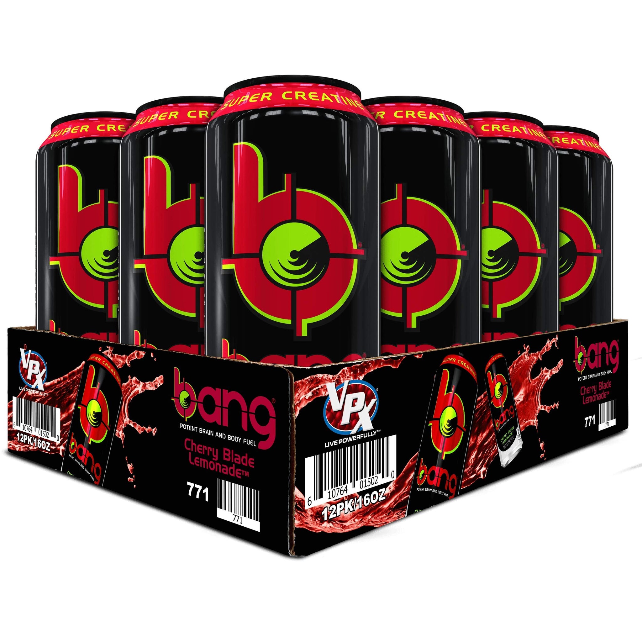 Bang Energy Bang Peach Mango, 16 Fl Oz Can