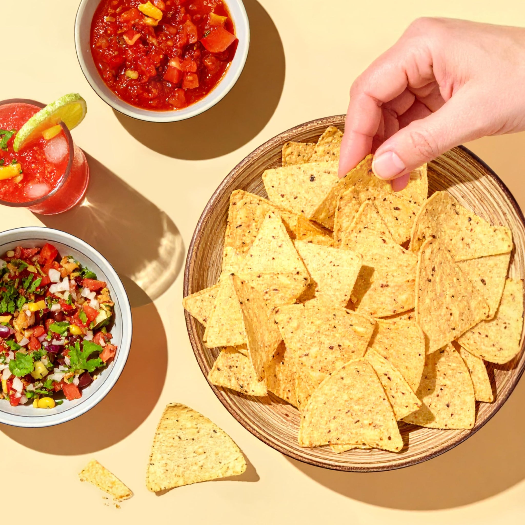 Late July Organic Sea Salt Multigrain Tortilla Chips, 7.5 Ounce