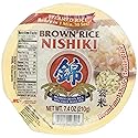 Nishiki Cooked Brown Rice, 7.4-Ounces (Pack of 6)