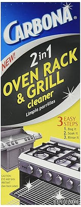 Delta Carbona 2-in-1 Oven Rack and Grill Cleaner, 16.8 Fluid Ounce