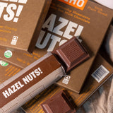 TCHO Hazel Nuts! Oat-Milk Chocolate Bars (5 pack) | Plant Based, Organic & Fair Trade | Non GMO, Non-Dairy, Vegan, Soy Free (2.1oz each)