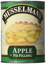 Musselman's Apple Pie Filling net wt 21OZ(pack of 2)