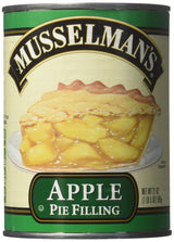 Musselman's Apple Pie Filling net wt 21OZ(pack of 2)
