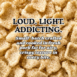 Pork King Good Appley Cinnamon 3 oz Dessert Flavored Pork Rinds - (4 Pack) Sweet and Salty, Gluten Free Snacks