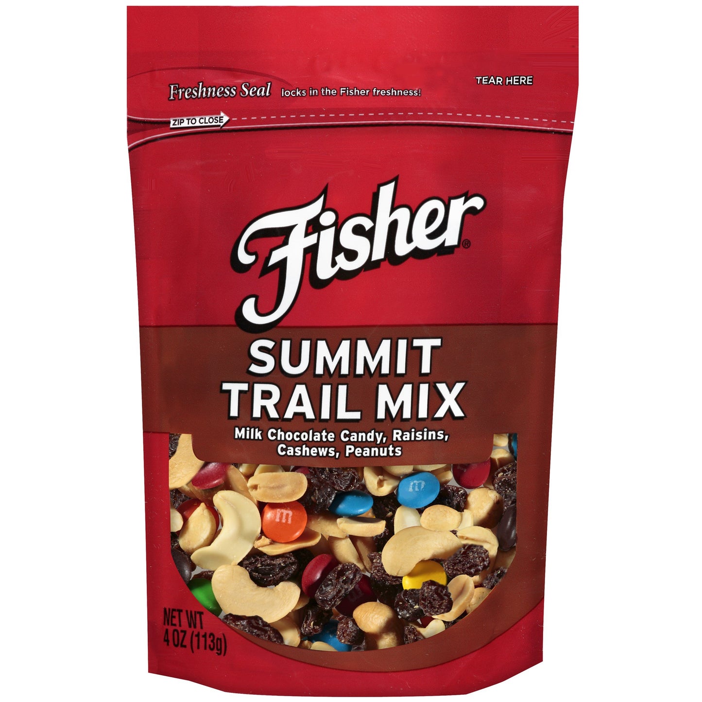 Fisher Summit Trail Mix, 3.5 Ounce -- 6 per case.