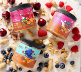 BNutty Fruit Lover's Peanut Butter | Gluten-Free, Natural Ingredients | Assorted Flavors, Smooth & Creamy Peanut Butter | Perfect for Spreads & Snacks