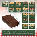 Valley Fudge, Pick 4, Customizable Assorted Gift Box Sampler, Fresh Artisan Fudge, Real Butter, Bulk Gourmet Candy, Birthday, Thank You, Housewarming