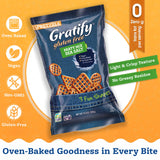 Osem Gratify Gluten Free Pretzels - GF Pretzel Snack Bags, Gluten-Free Mix for Adults & Kids, Hummus Dip, Individual Packs, Vegan Friendly, Kosher