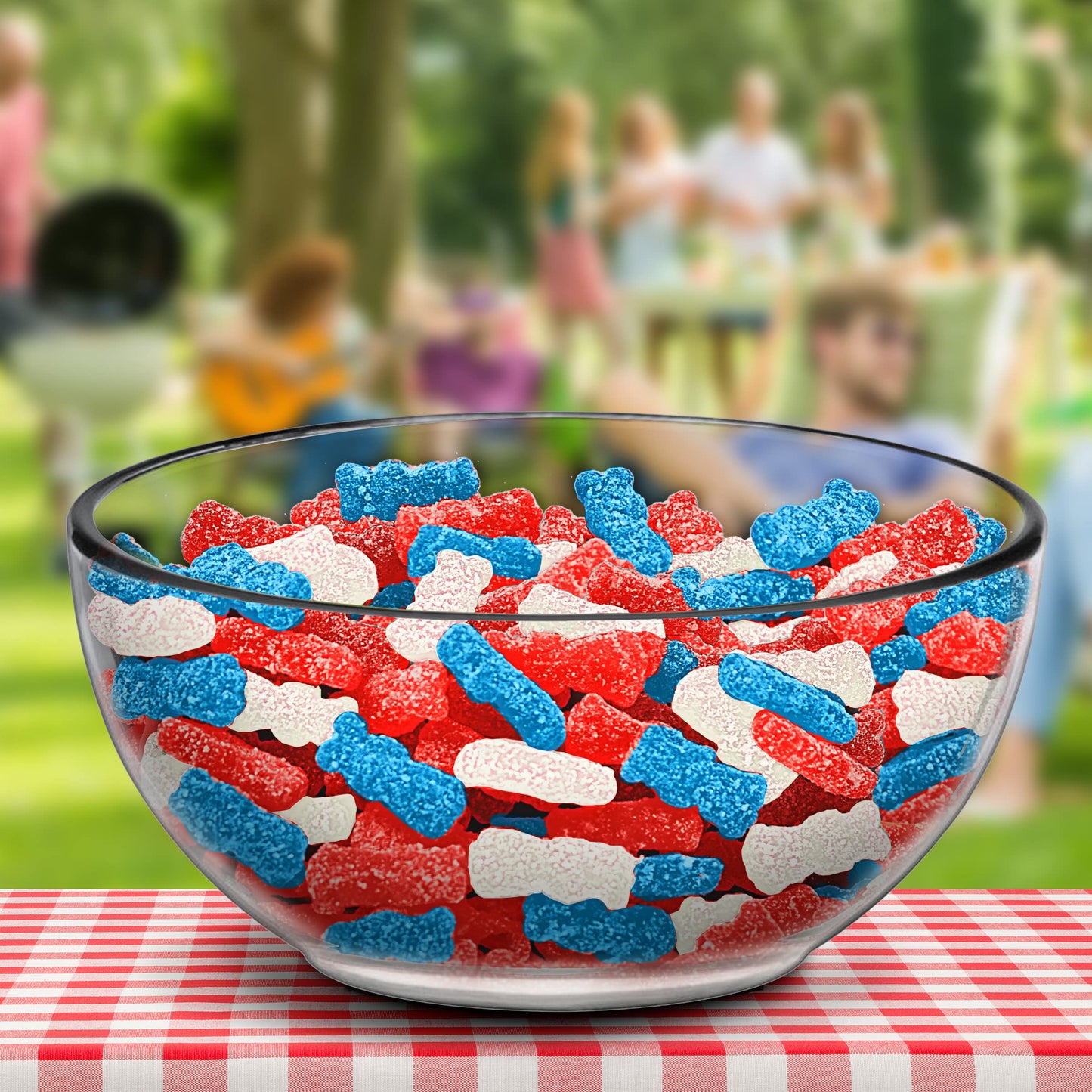 Sour Patch Kids Red, White & Blue Soft & Chewy Candy, 3.08 oz