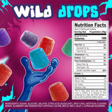 Toztecas Wild Drops, Chewy Gummies, Spicy Fruit Flavored Candy, 2.8 Oz 2.8 Oz (Pack of 1)
