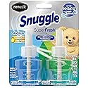 Renuzit Snuggle Scented Oil Refill for Plugin Air Fresheners, SuperFresh Original, 2 Count