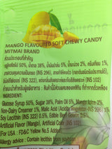 MitMai Brand Mango Flavored Soft Chewy Candy, 110g, 32 Tablets