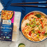 Blue Dragon Pad Thai 3 Step Cooking Sauce & Rice Noodle Kit - 7.7oz (Pack of 2) - Pre-Portioned Sachets of Dried Rice Noodles, Pad Thai Sauce,