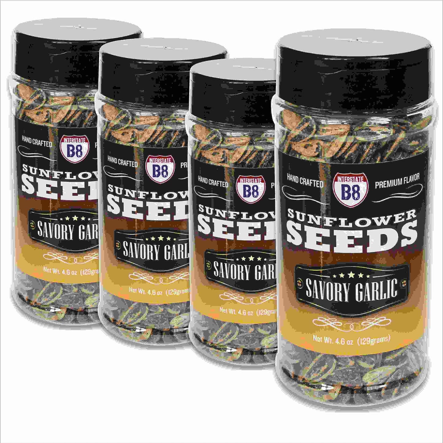 Interstate Bait Sunflower Seeds 4.6oz-4pk (Savory Garlic)