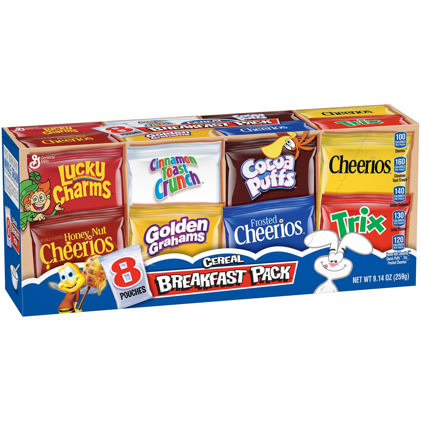 General Mills Breakfast Cereal Variety Pack, 9.14 Ounce
