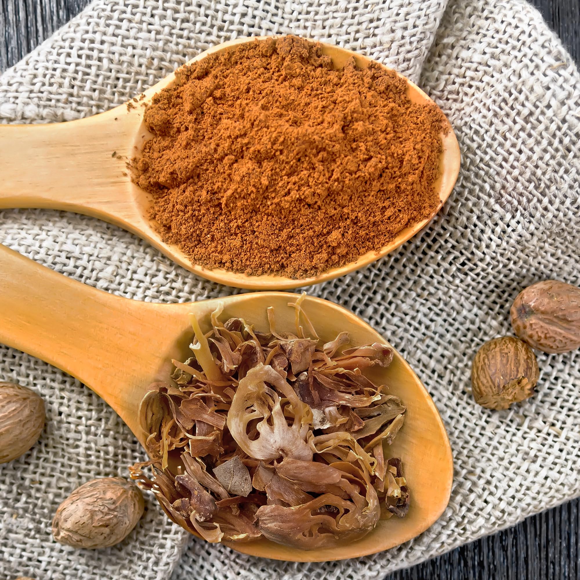 Unpretentious Ground Mace, 8 oz, Warm Spice, Curries & Desserts, Aromatic