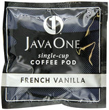 Java One French Vanilla Coffee, 14-Count Pods (Pack of 6)