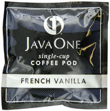 Java One French Vanilla Coffee, 14-Count Pods (Pack of 6)