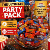 CANDYMAN 5 lb Chocolate Candy Variety Pack, Individually Wrapped