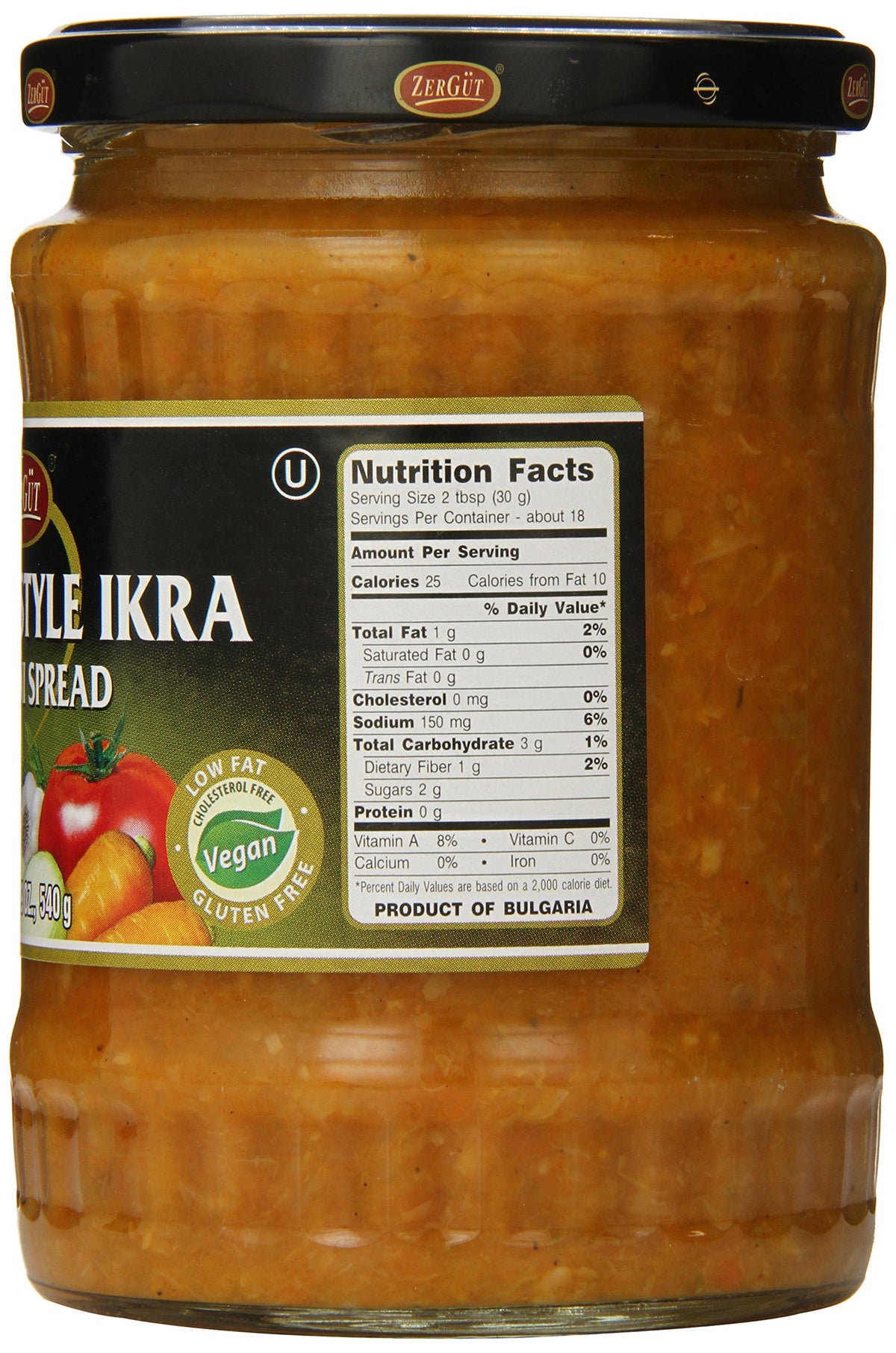 Zergut Zucchini Ikra, Russian Style, 19 Ounce