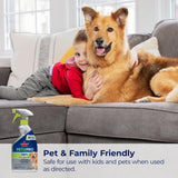 Bissell PET PRO OXY Stain Destroyer for Carpet and Upholstery, 22 oz, 2 pack, 17739
