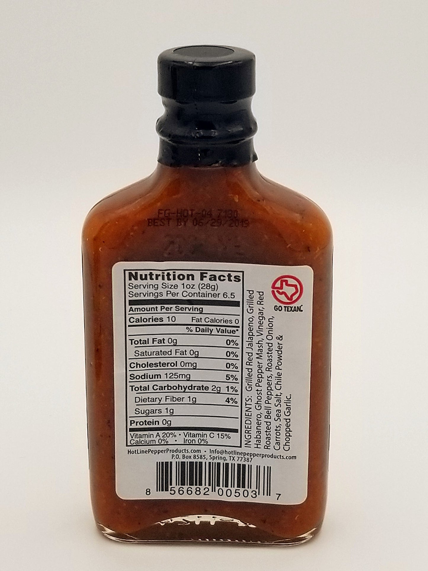 HOT LINE PEPPER PRODUCTS Sauce Ghost Pepper, 6.5 OZ