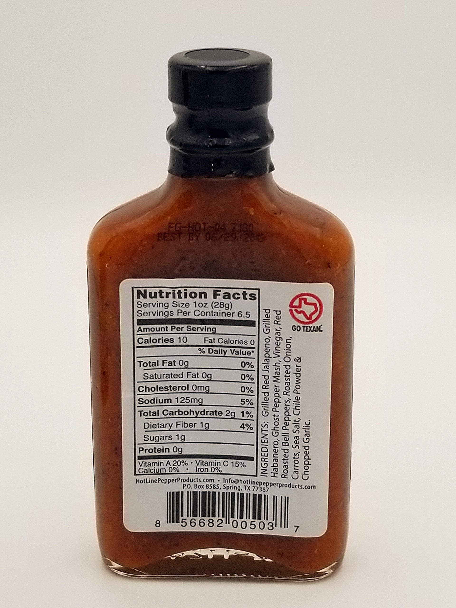 HOT LINE PEPPER PRODUCTS Sauce Ghost Pepper, 6.5 OZ