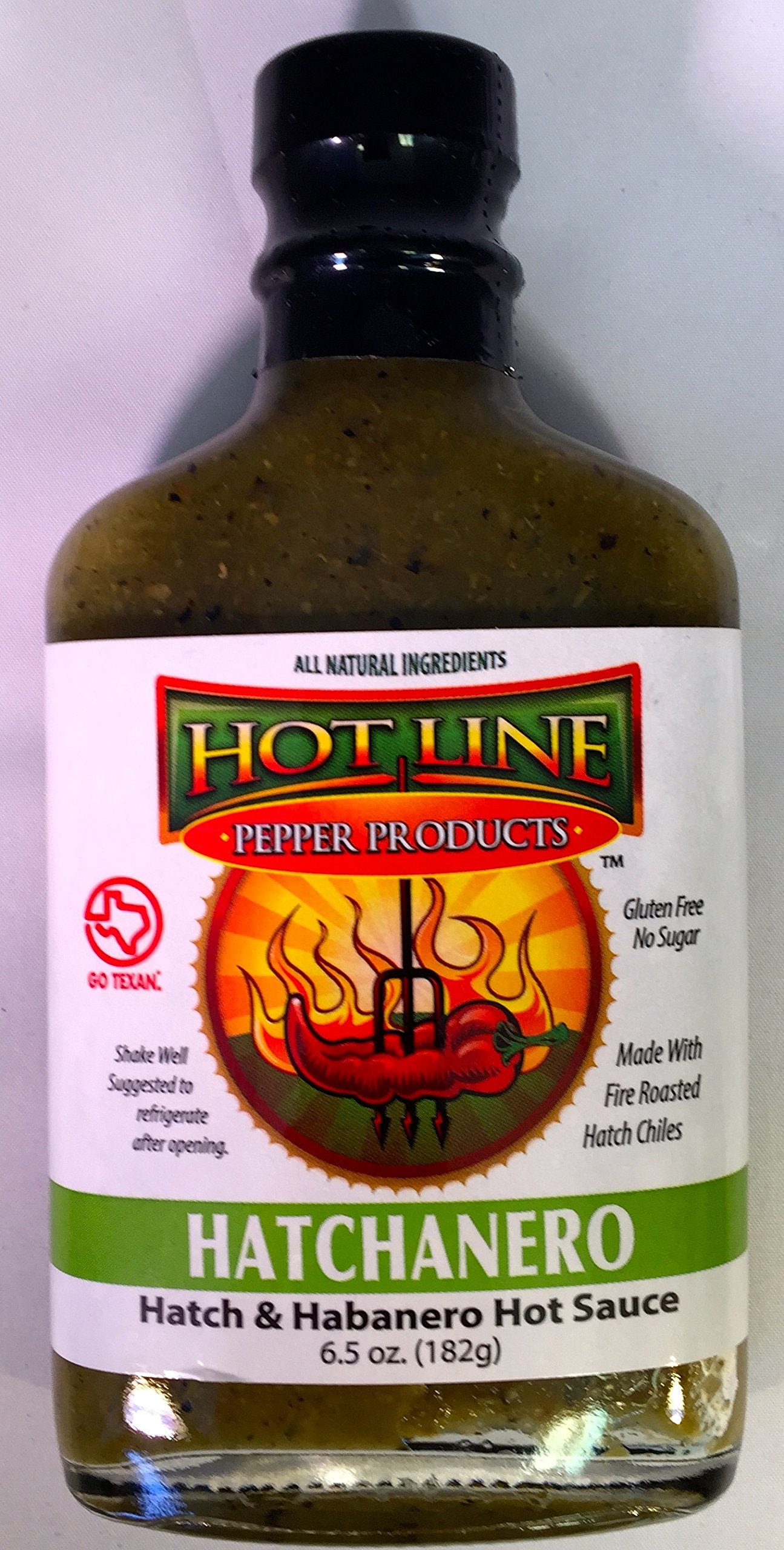 HOT LINE PEPPER PRODUCTS Sauce Hatchanero, 6.5 OZ
