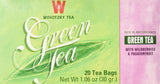Wissotzky Tea Green Wldbry & Pssn Fruit, 20 bg