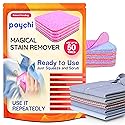 Magical Fiber Stain Remover- Use as Spot Remover- No Dry Cleaning Food, Grease, Coffee Off Laundry, Tea, Fabric, Pet Stains, Stain Remover Sponge