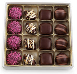 Box of Chocolates Gift for Mom - Kosher Dairy Free, Vegan Chocolate Gift Box - 16 Pc Handcrafted Truffle Candy Assortment - Mom Birthday