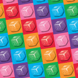 WARHEADS Cubes - Sour, Sweet & Fruity Chewy Candy with New Sour Fruity Flavors: Orange, Watermelon, Blue Raspberry, Black Cherry, Strawberry & Green