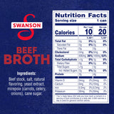 SWANSON S 100% Natural, Gluten-Free Beef Broth, 14.5 Oz Can