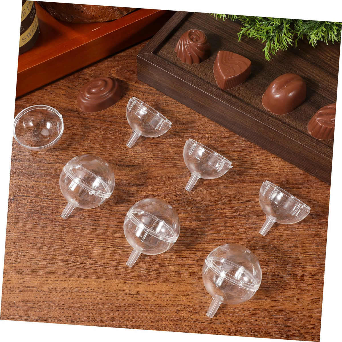 MAGICLULU 80 Pack Candy Bouquet Holders Acrylic Cups for Chocolates Candy Bouquets Easy Assembly Elegant Presentation