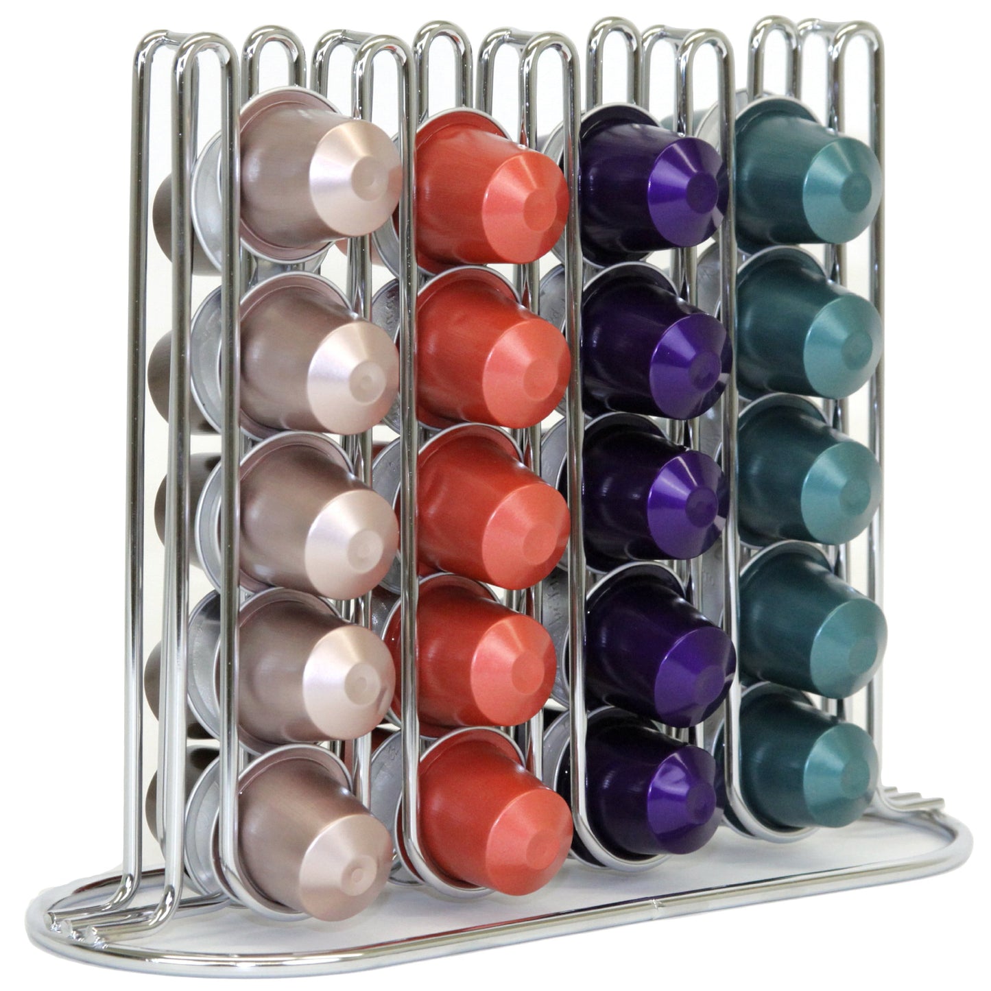 Paylak Slim and Sleek Coffee Pod Holder compatible with Nespresso Original Organizer for 40 Coffee Pods