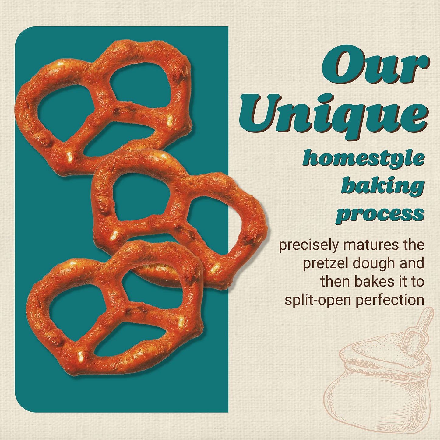 Unique Snacks Unsalted Splits, Delicious, Vegan, Homestyle Baked, Certified OU Kosher and Non-GMO, 11 Ounce Bag (Pack of 3)