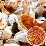Dried Tangerine Peel Strips (Chen Pi) - Chinese Herbal for Cooking & Tea - 4.23 oz / 120g Resealable Jar - Pure Natural Orange peel Sliced for Soup