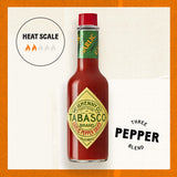 TABASCO Brand Cayenne Garlic Pepper Sauce, Mild Hot Sauce, Bulk Plastic Jug, Smoky & Zesty Blend with Savory Garlic, Perfect for Large Recipes, Great
