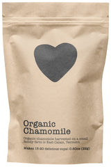 Organic Chamomile, 15-20 Servings, Eco-Conscious Zip Pouch, Caffeine Free, Pure Loose Leaf Tea Grown in America, 0.80 Ounce (Small)