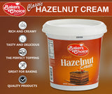 Hazelnut Spread Pastry Filling, 14 oz. - Hazelnut Cream - Cake Filling, Donut and Dessert Topping and Spread - Baking Ingredient For Cakes, Ice Cream