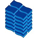Elitra Home Heavy Duty Scrubber Sponge with Smell Resistant Hydrophilic Foam Technology, Odorless - Blue, Pack of 24