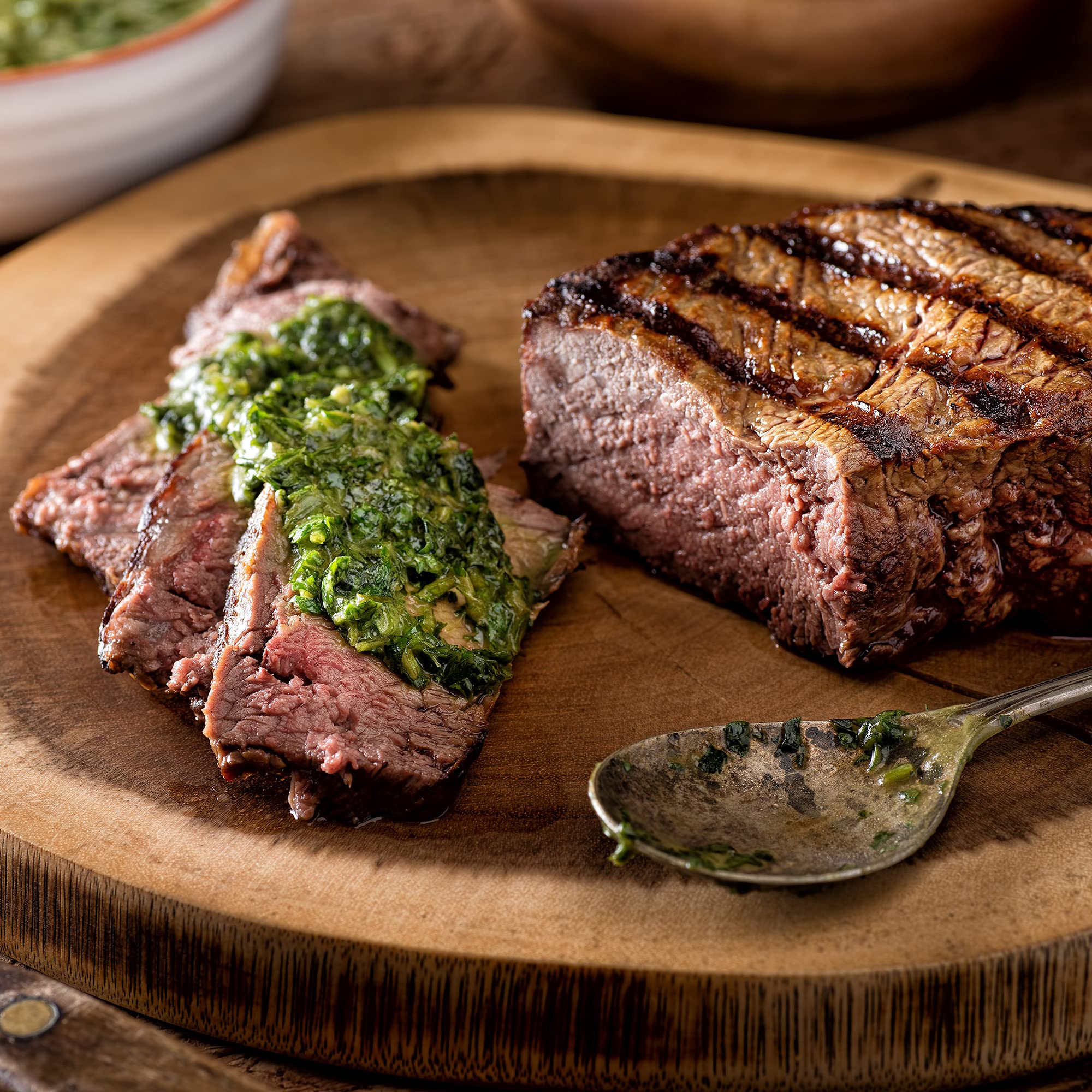 The Spice Lab Chimichurri Seasoning - Kosher and Gluten Free Dry Blend for Chimichurri Sauce, Steak Marinade & Chicken Seasoning - 2.5 oz Shaker