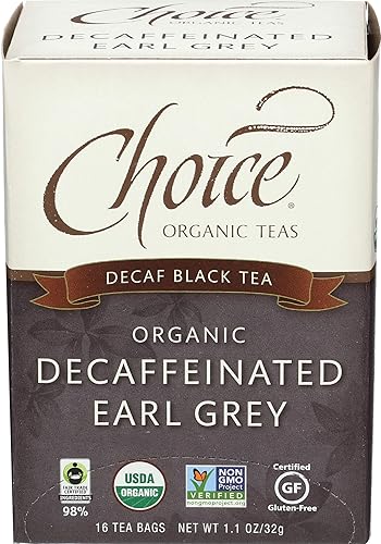 Choice Organic, Decaf Earl Grey, 16 ct