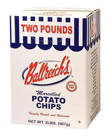 Ballreich Snack Food Company Marcelled Potato Chips 2# Box