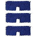 Tidy Monster 3 Pack Mop Refills Compatible with O-Ceda Dua-Action Microfiber Mop, Replacement Mop Heads for Dry/Wet Use, Machine Washable Double Sided