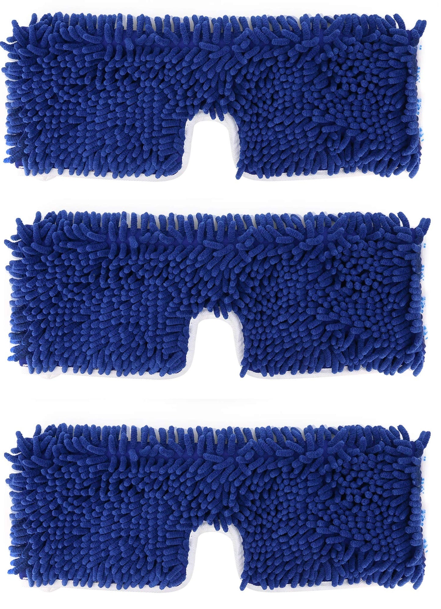 Tidy Monster 3 Pack Mop Refills Compatible with O-Ceda Dua-Action Microfiber Mop, Replacement Mop Heads for Dry/Wet Use, Machine Washable Double Sided