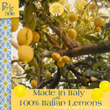 Perle di Sole Italian Lemon Drops Hard Candy Individually Wrapped (7.05 oz) Made with Essential Oils of Amalfi Coast P.G.I. Lemon - Italian Imported